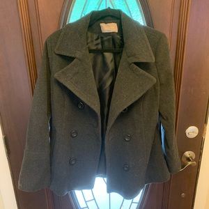 Wool pea coat size M